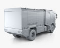 Volvo FMX Crew Cab 소방차 2022 3D 모델 