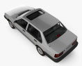 Volvo 940 1998 3D模型 顶视图
