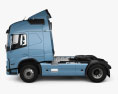 Volvo FM Tractor Truck 2023 3d model side view