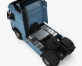 Volvo FM Sattelzugmaschine 2023 3D-Modell Draufsicht
