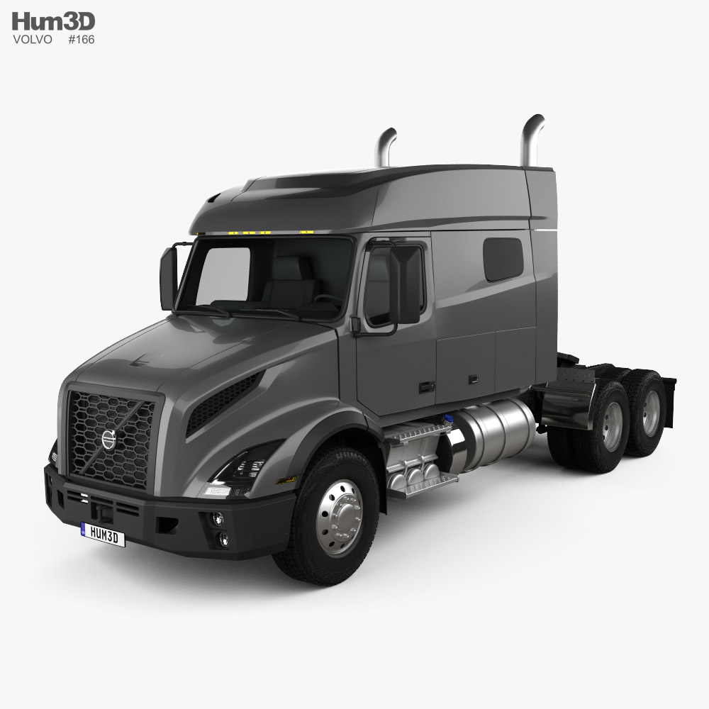 Volvo VNX 740 Tractor Truck 2023 3D model