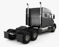 Volvo VNX 740 Tractor Truck 2023 3d model back view