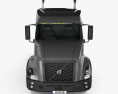 Volvo VNX 740 Camion Trattore 2023 Modello 3D vista frontale