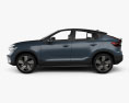 Volvo C40 Recharge 2024 3Dモデル side view