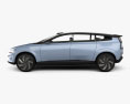 Volvo Recharge 2024 Modello 3D vista laterale