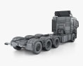 Volvo FM Chassis Truck 4-axle 2020 3d model
