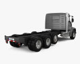 Volvo VHD 300AF Chassis Truck 4-axle 2024 3d model back view