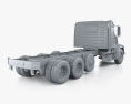 Volvo VHD 300AF Chassis Truck 4-axle 2024 3d model