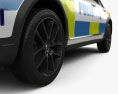 Volvo V90 Полиция Швеции с детальным интерьером 2024 3D модель