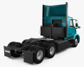 Volvo VNR Electric Tractor Truck 3-axle 2024 3d model back view
