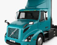 Volvo VNR Electric Tractor Truck 3-axle 2024 3d model