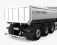 Volvo FMX Electric Tipper Truck 2023 3d model