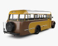 Volvo LV224 Bus 1956 3d model back view
