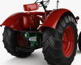 Volvo T43 Tractor 1949 3D模型