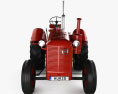Volvo T43 Tractor 1949 3D 모델  front view