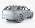 Volvo XC90 T5 带内饰 和发动机 2018 3D模型