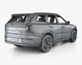 Volvo EX90 з детальним інтер'єром 2024 3D модель