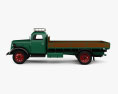 Volvo LV81 Flatbed Truck 1934 3d model side view