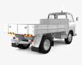 Volvo L430 Trygge Flatbed Truck 1965 3d model back view