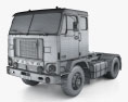Volvo F88 Camion Tracteur 1968 Modèle 3d wire render