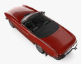 Volvo 1800S cabriolet 1969 3d model top view