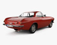 Volvo P1800 coupe 1964 3d model back view