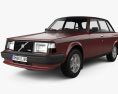 Volvo 240 Turbo 1984 3D模型