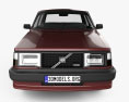 Volvo 240 Turbo 1984 3D 모델  front view