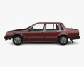 Volvo 760 GLE 1982 3D 모델  side view