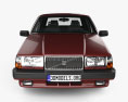Volvo 760 GLE 1982 3D 모델  front view