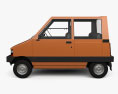 Volvo Electric Prototype 1976 3d model side view