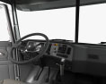 Volvo WG Dump Truck 4-axle with HQ interior 2007 3D模型 dashboard