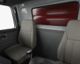 Volvo WG Dump Truck 4-axle with HQ interior 2007 3D модель
