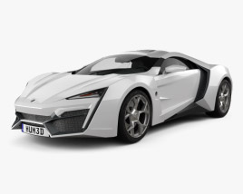 3D model of W Motors Lykan HyperSport 2014