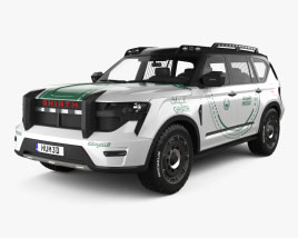 W-Motors Ghiath Dubai Police 2023 3D model