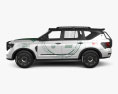 W-Motors Ghiath Dubai Polizei 2024 3D-Modell Seitenansicht