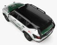 W-Motors Ghiath Dubai Polizei 2024 3D-Modell Draufsicht