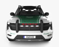 W-Motors Ghiath Dubai 警察 2024 3D模型 正面图