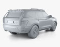 W-Motors Ghiath Dubai 警察 2024 3Dモデル