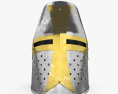 十字軍のヘルメット 3Dモデル
