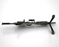 FN M240L Modèle 3d