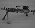 FN M240L 3D模型
