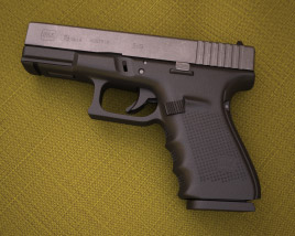 Glock 19 Gen4 3Dモデル