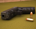Glock 19 Gen4 3Dモデル