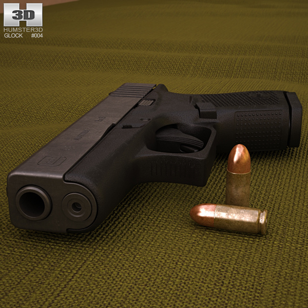 Glock 43 3D 모델 