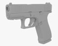 Glock 43X MOS 3D 모델 