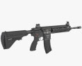 Heckler & Koch HK416 3D 모델 