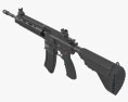 Heckler & Koch HK416 3d model