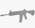 Heckler & Koch HK416 3D模型