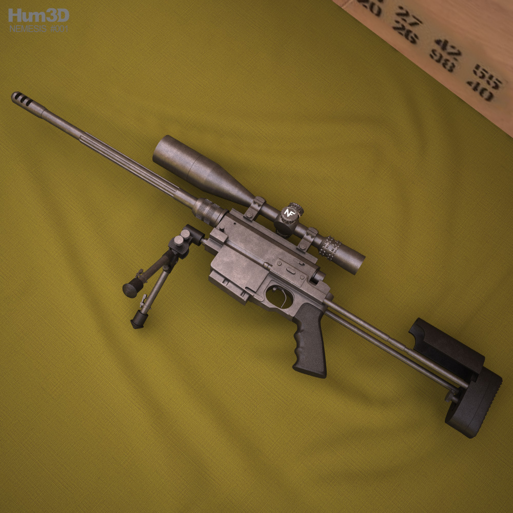 Nemesis Arms Vanquish 3D-Modell
